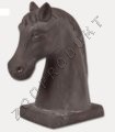 Náhled obrázku Socha hlava koně dekorace vyrobená z keramiky