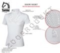 Náhled obrázku Tričko závodní dámské Tattini kamínky stojáček zip vpředu