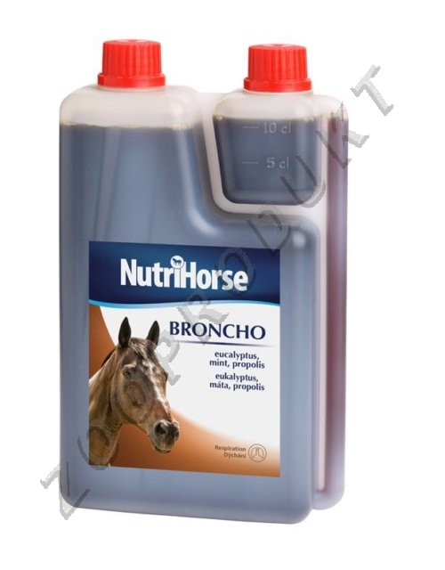 Velký obrázek Nutri Horse Broncho uvolnění dýchacích cest za několik dní