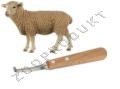 Obrázky ke zboží: Nůž kopytní oboustranný pro ovce kvalitní ocel