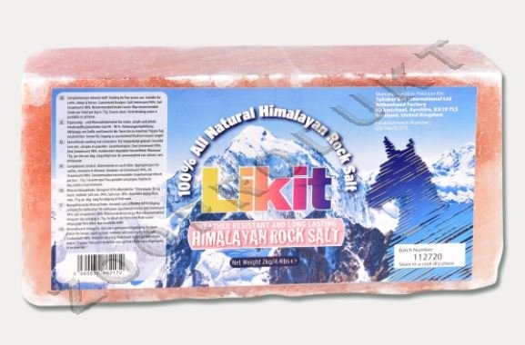 Velký obrázek Sůl himalajská 100% Likit doplněk stravy obdélníková