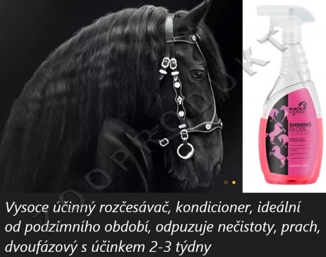 Velký obrázek Black Horse Shining Gloss Glamour kondicioner ovoce