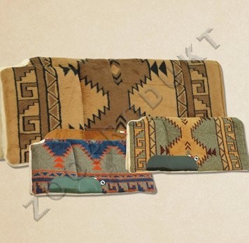 Velký obrázek Navajo s přední korekcí z vlny a fleece s výkrojem