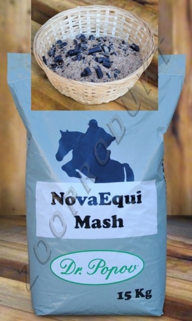 Velký obrázek NovaEqui Mash lepší trávení přelínávání srsti dietetické