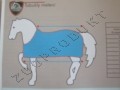 Náhled obrázku Deka letní pevná tkaná Tattini křížové zapínání pony