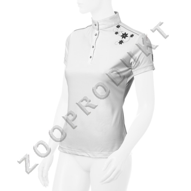 Obrázky ke zboží: Tričko závodní Tattini Hi-tech bavlna s květy a kamínky