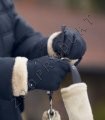 Náhled obrázku Rukavice jezdecké zimní Moritz umělý hřejivý kožíšek