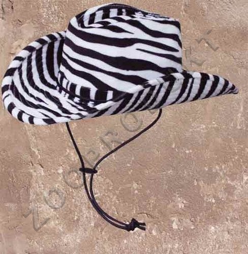 Velký obrázek Westernový klobouk zebra doprodej typu