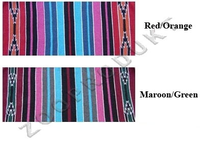 Obrázky ke zboží: Navajo duha ručně tkané dvojité Amerických vzorů
