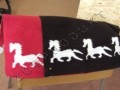 Náhled obrázku Navajo tkané jednoduché s běžícími koňmi